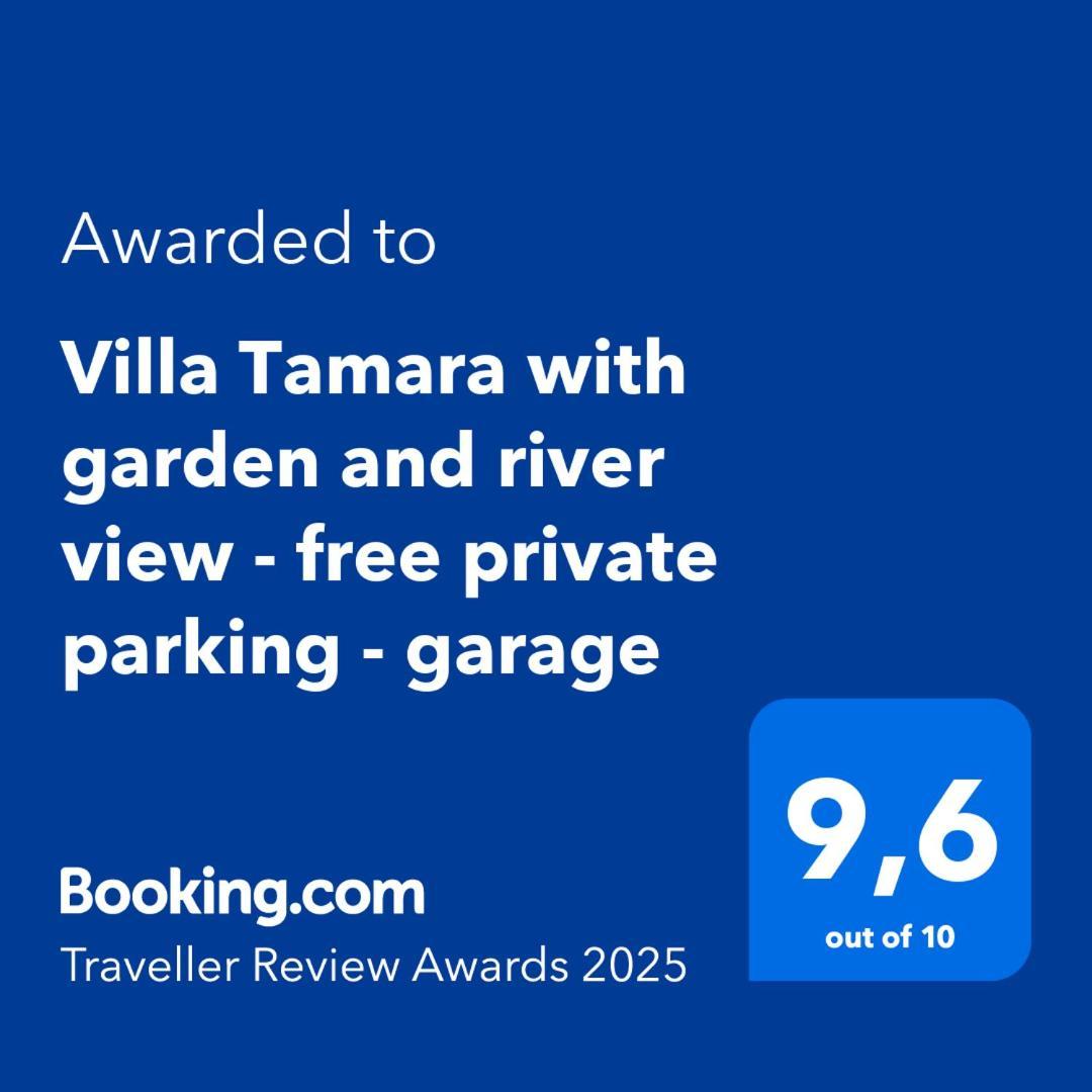 Villa Tamara With Garden And River View - Free Private Parking - Garage Mostar Dış mekan fotoğraf